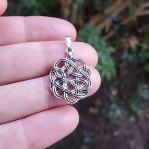 Silver Celtic Knot Pendant